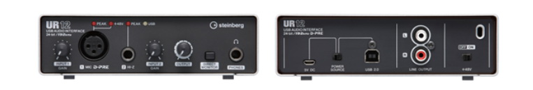 兼容iPad/Mac/PC，实现高品质录音的Steinberg USB音频接口UR12发布