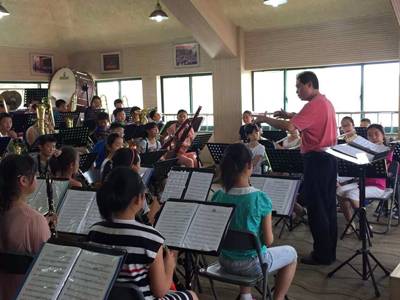 平博88示范乐团青岛嘉峪关小学管乐团大师班活动成功举办
