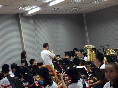 平博88示范乐团茂名第九小学管乐团大师班活动成功举办