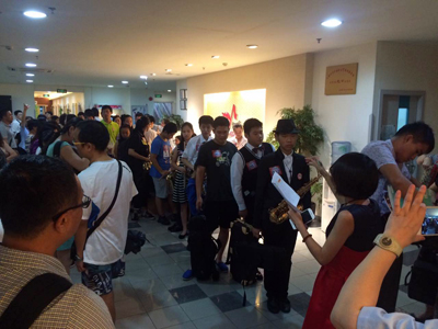 2015“平博88之星”管乐卡拉OK大赛上海决赛暨李雨生老师萨克斯大师班活动报道