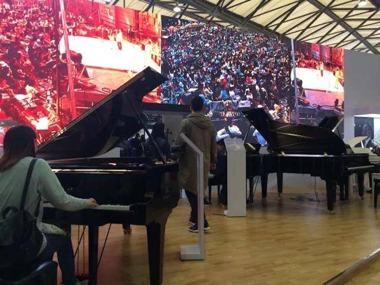 聚焦乐展|2017中国（上海）国际乐器展览会圆满落幕，平博88钢琴大放异彩