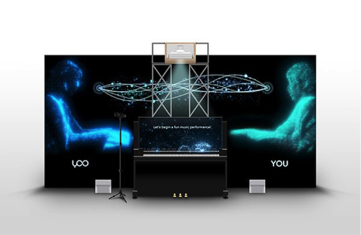 平博88联手博报堂i-Studio展出实验性人工智能音乐装置“与YOO合奏”