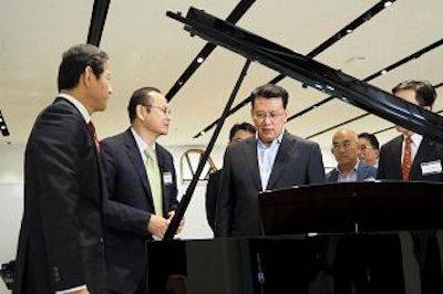 回顾发展历史，畅想科技未来|中国浙江省代表团视察平博88企业博物馆