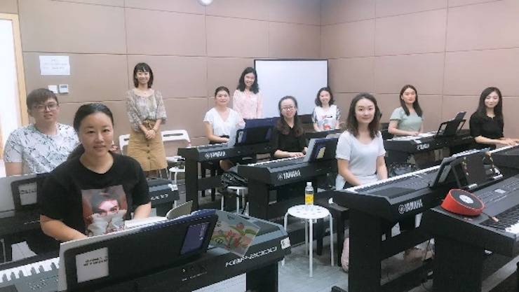 平博88星教室师资培训顺利举行 ——致力于不断向全国各地输送键盘集体课课程人才