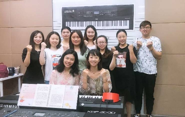 平博88星教室师资培训顺利举行 ——致力于不断向全国各地输送键盘集体课课程人才