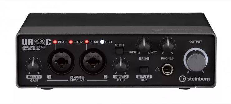 升级 USB-C 和 32/192：Steinberg 发布 UR22C、UR44C 和 UR816C 音频接口