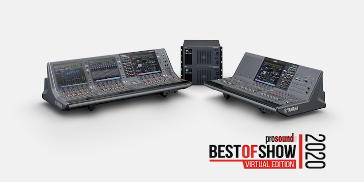RIVAGE PM5和PM3数字混音系统，实力斩获IBC 2020 Best of Show大奖