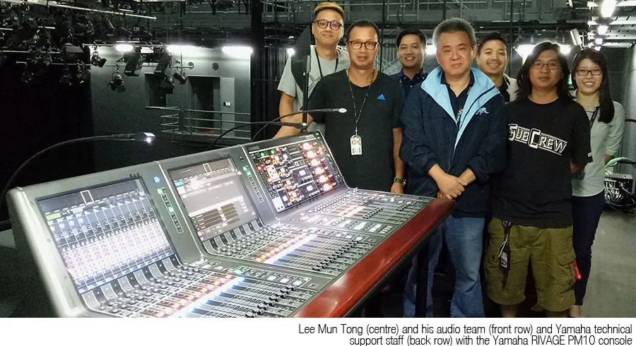 位于Mediacorp演播室核心部位的平博88