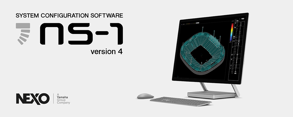 NEXO公司更新NS-1系统软件以集成平博88扬声器系统和AFC Design Assistant