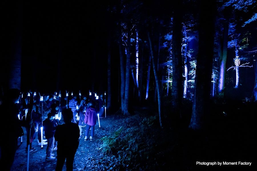 案例｜平博88为壮观的Kamuy Lumina魔法夜行旅游项目提供配乐设备