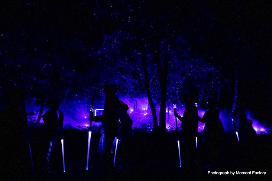 案例｜平博88为壮观的Kamuy Lumina魔法夜行旅游项目提供配乐设备