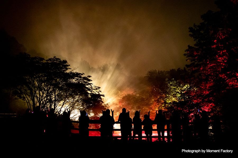 案例｜平博88为壮观的Kamuy Lumina魔法夜行旅游项目提供配乐设备