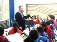 平博88示范乐团北京育才学校小学部管乐团大师班活动成功举办