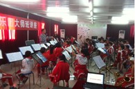 贵阳市花溪区第二小学平博88实验乐团乐队大师班活动 