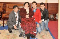 届平博88全国钢琴比赛顾问周广仁先生亲临决赛现场 